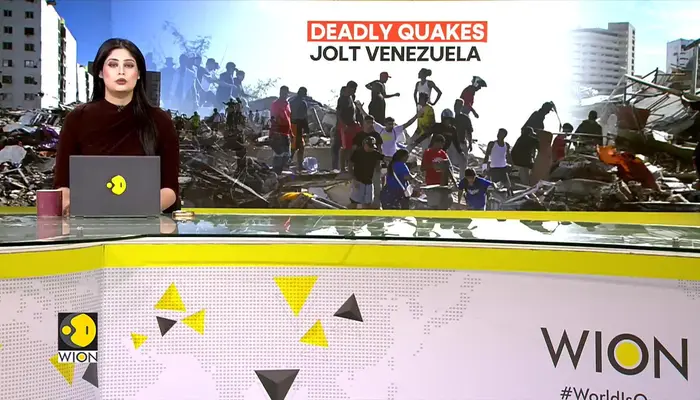 Venezuela Earthquake: Rescue teams race to save hundreds trapped in rubble