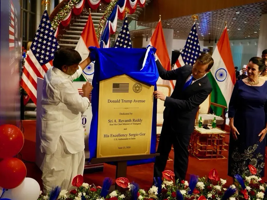 'First US president ever....': Trump reacts after Hyderabad names road after him