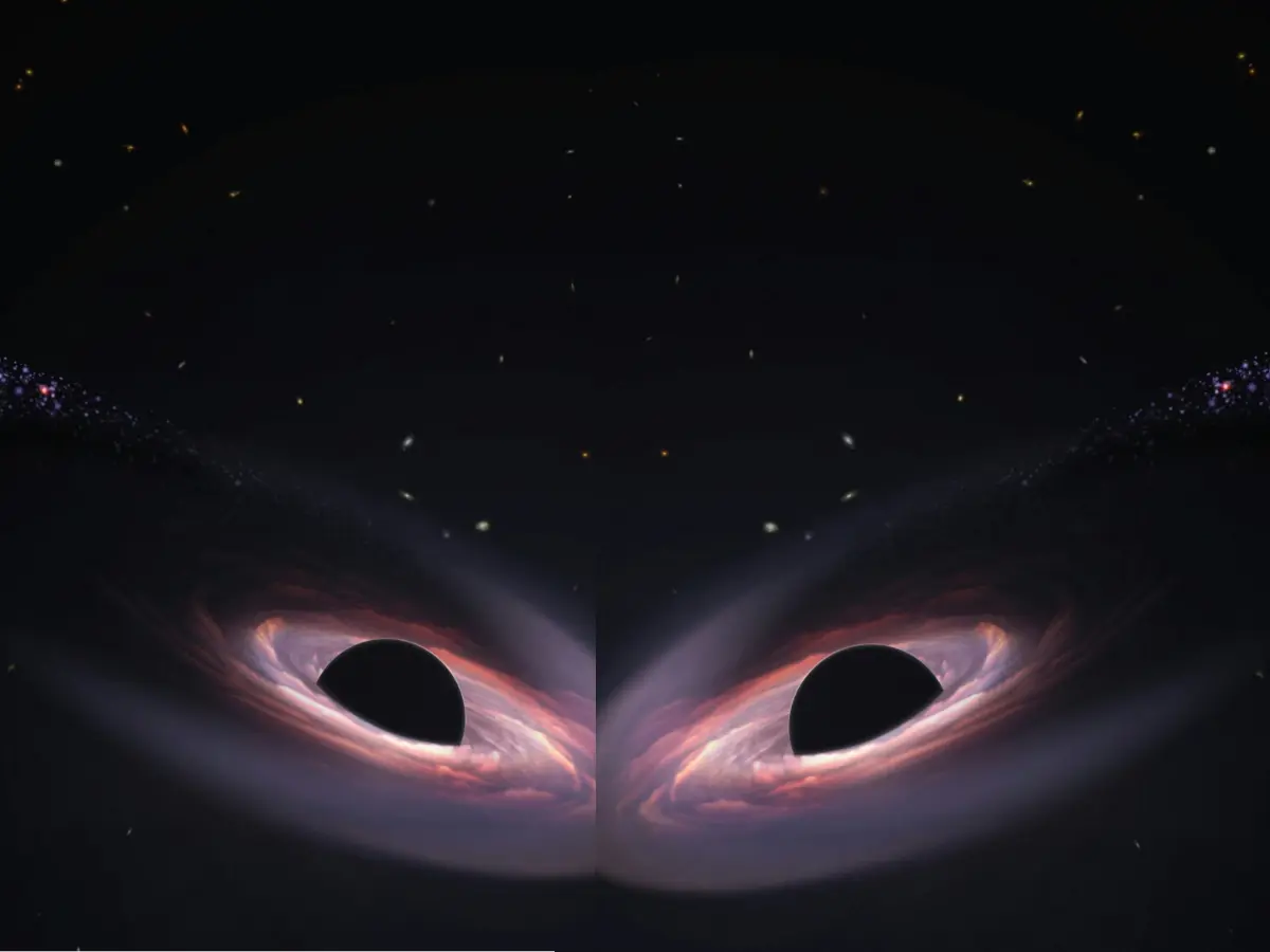 Two supermassive black holes will collide by the year 2125, and Earth will feel it