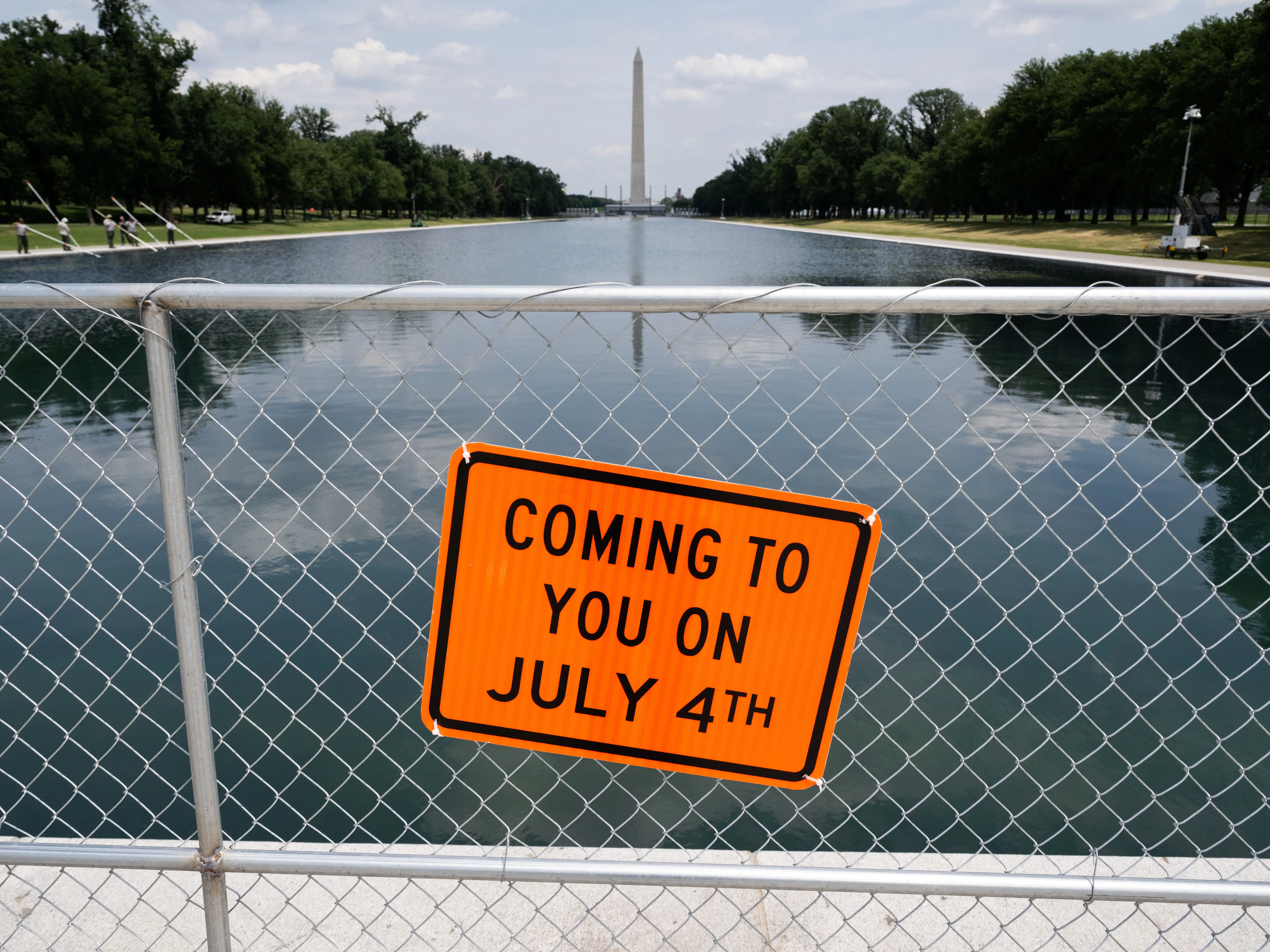 Was Reflecting Pool intentionally vandalised? Trump says repairs to begin after July 4 Was Reflecting Pool intentionally vandalised? Trump says repairs to begin after July 4