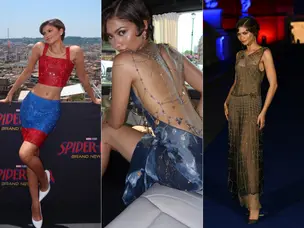 Web of style: A look at Zendaya’s jaw-dropping Spider-Man: Brand New Day press tour looks