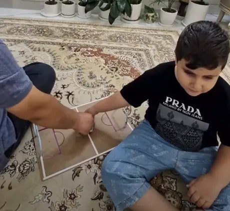 WATCH | Father uses football board to help visually impaired son experience Cristiano Ronaldo's historic goal