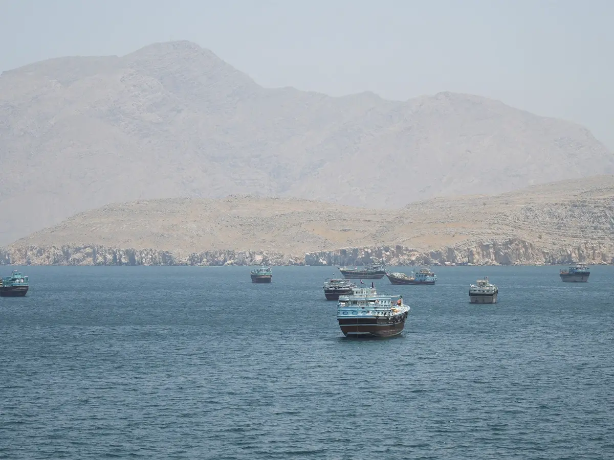 Tanker hit by unidentified projectile in Strait of Hormuz, no casualties reported so far