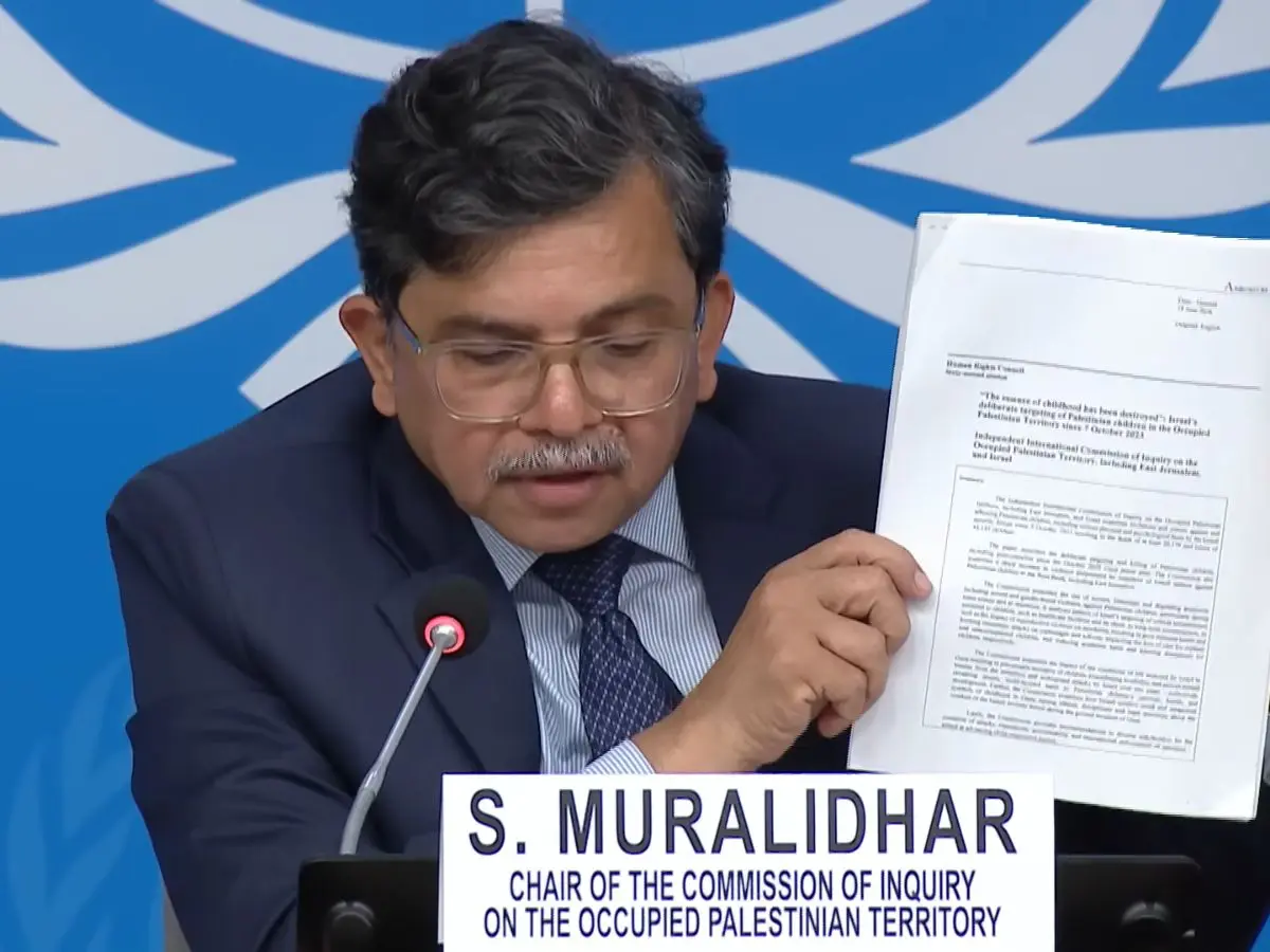 Who is Justice S Muralidhar? Indian jurist behind the UN report concluding Israel committed genocide in Gaza