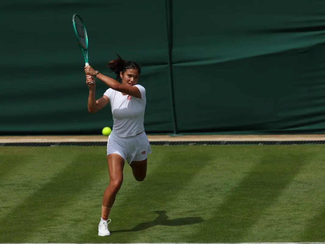 Emma Raducanu's Wimbledon participation in doubt after injury scare during practice Emma Raducanu's Wimbledon participation in doubt after injury scare during practice