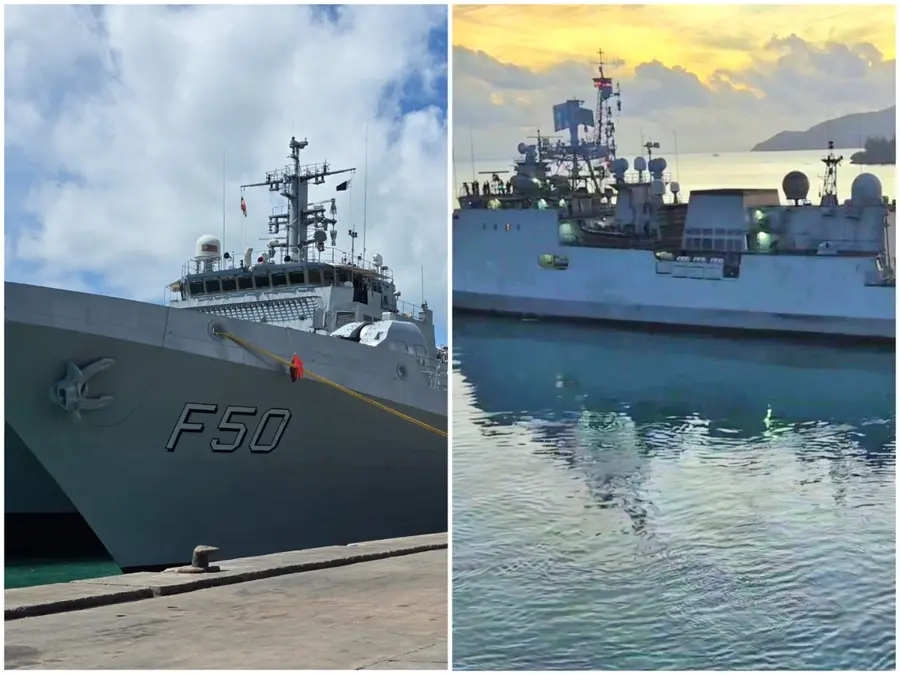 INS Tarkash, INS Ikshak to join Seychelles' Golden Jubilee celebrations amid PM Modi 3-days state visit