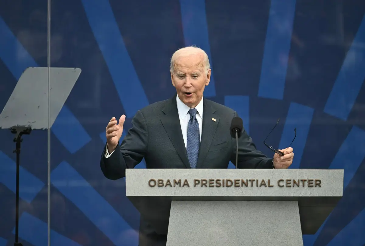 Joe Biden calls Donald Trump a 'loser' in first major attack since leaving office