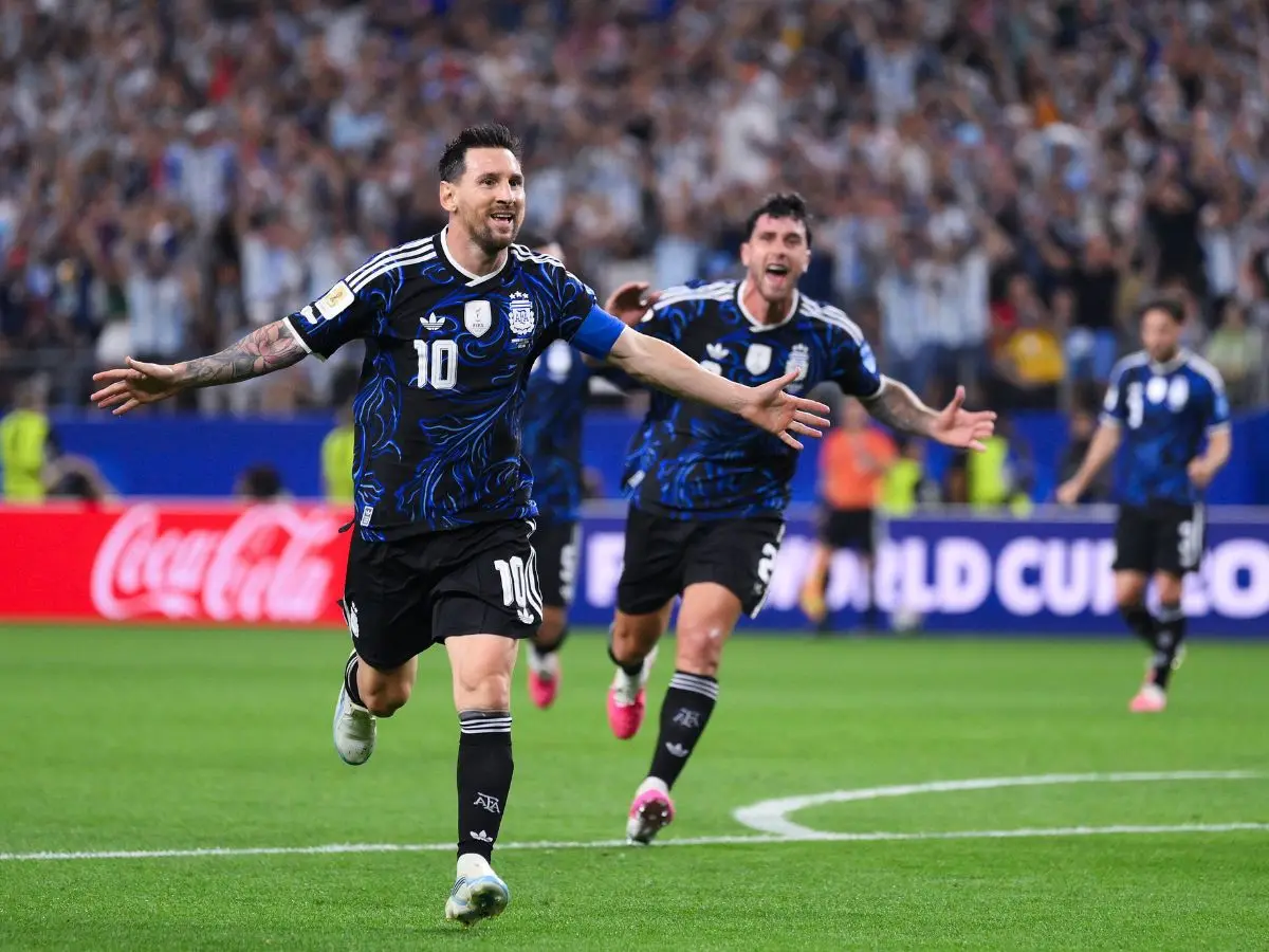 Lionel Messi scales footballing peak with goal against Jordan; breaks 68-year-old World Cup record Lionel Messi scales footballing peak with goal against Jordan; breaks 68-year-old World Cup record