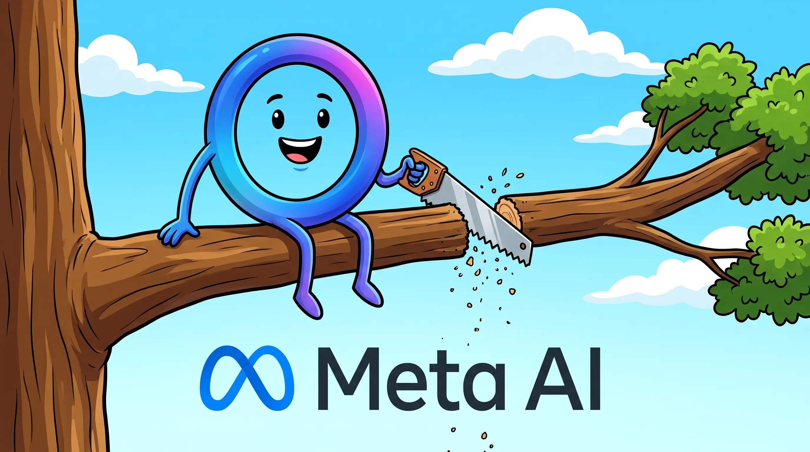 Meta AI is a lost cause but the market refuses to see it yet! Here's why