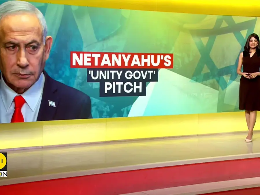 Israel's PM Benjamin Netanyahu sets out core principles for a unity government