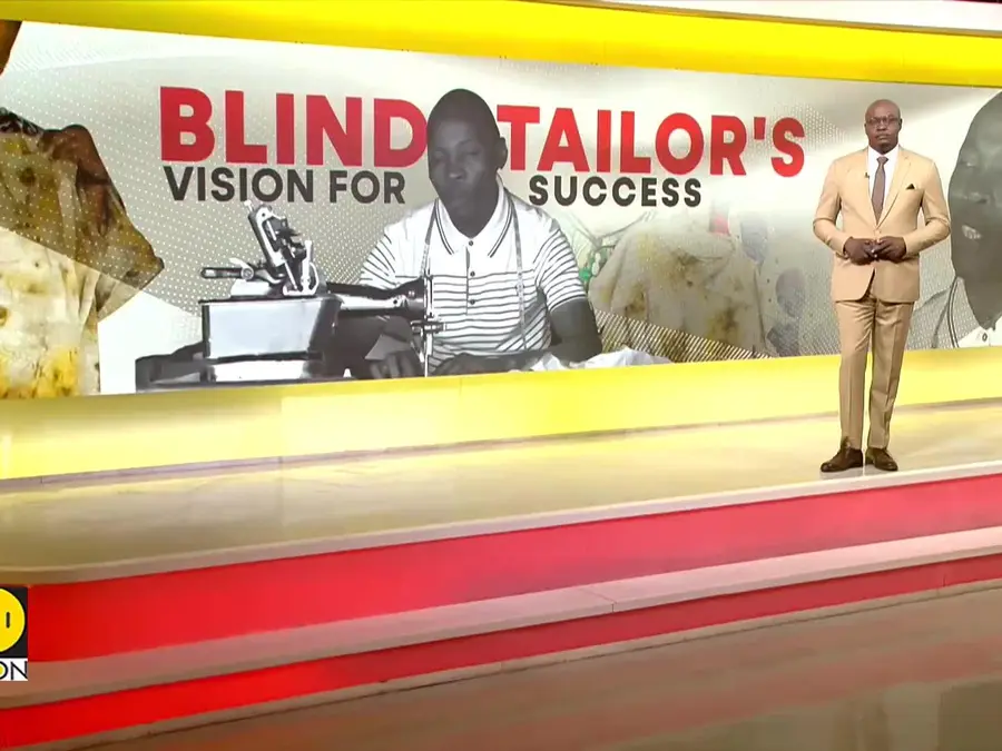Against all odds, blind Kenyan tailor defies Glaucoma to keep his business running 