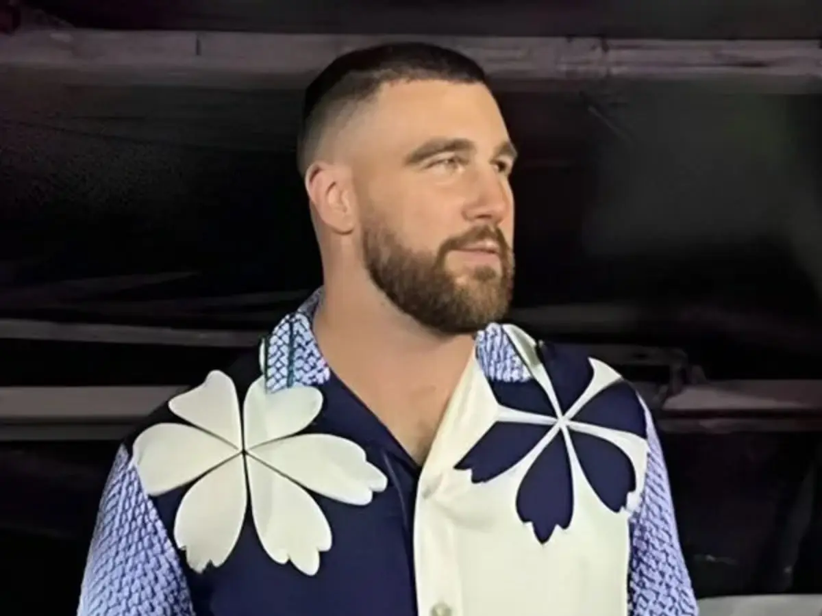July 2023: Travis Kelce makes the first move
