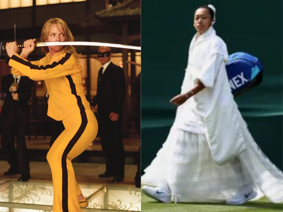 Hint - Silly Rabbit! Quentin Tarantino's THIS character inspired Naomi Osaka's Kimono outfit at Wimbledon