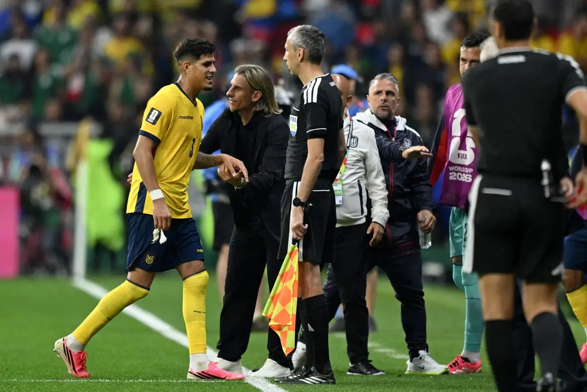 Piero Hincapie become second player to be sent off for covering his mouth. What happened?