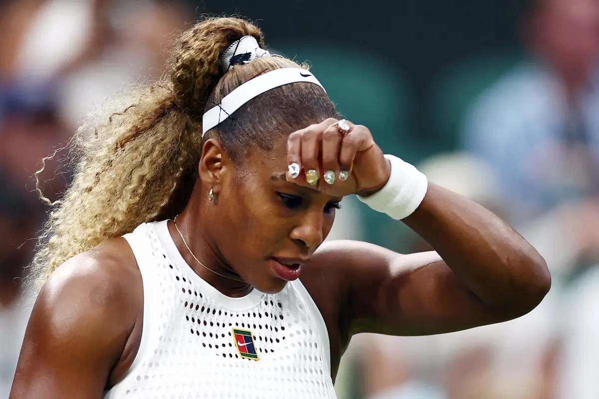 Wimbledon 2026 | Serena Williams flashes solitaire ring and daimond manicure, but loses in return to singles