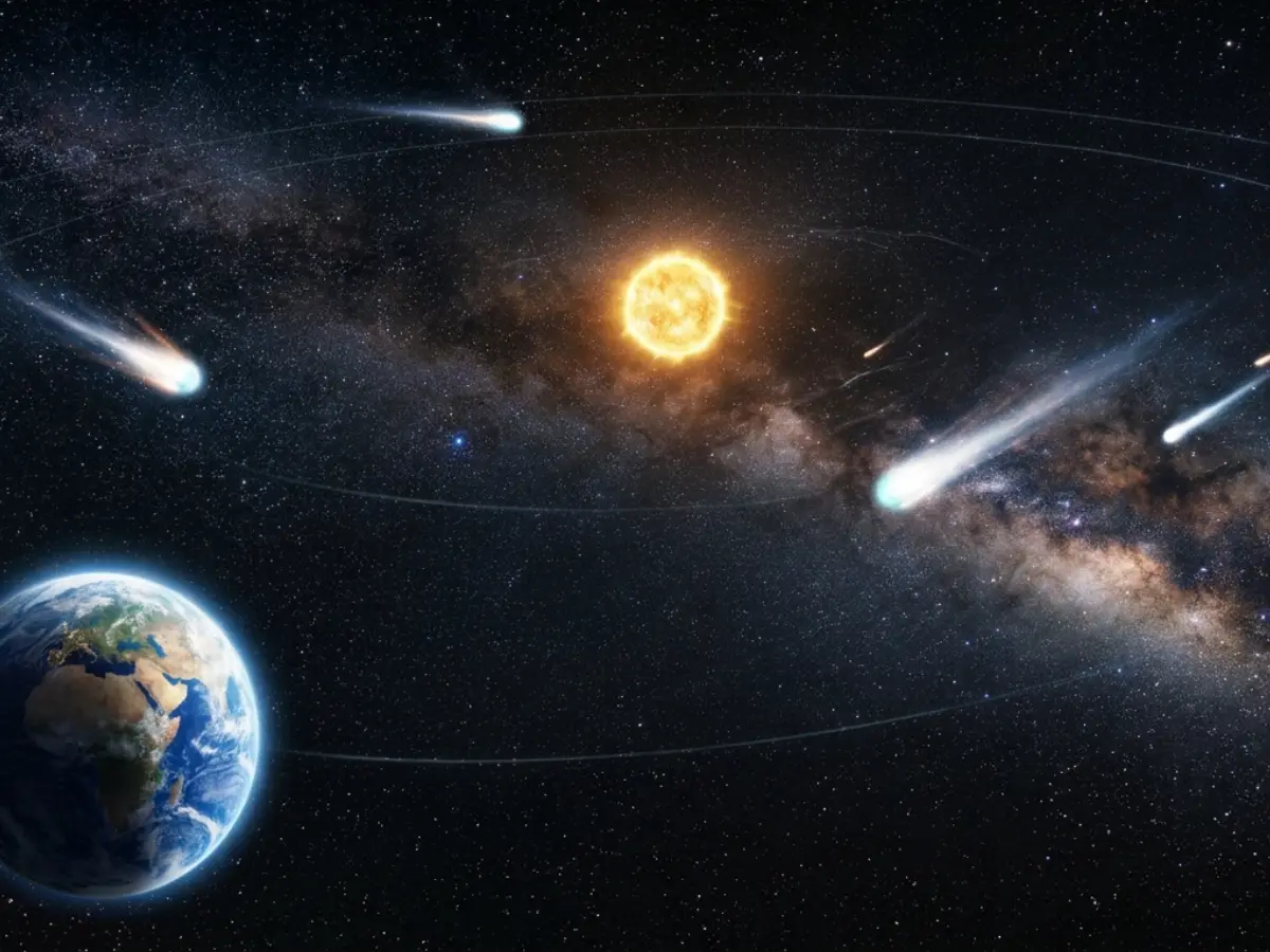 Powerful comet shower from Oort Cloud racing towards Earth, study finds