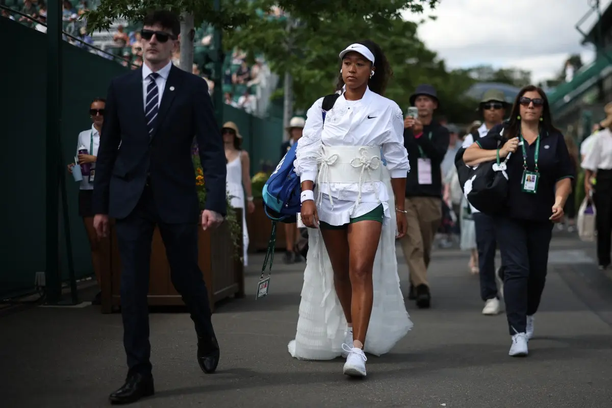 Wimbledon 2026: Naomi Osaka turns heads with bold style, cruises into third round