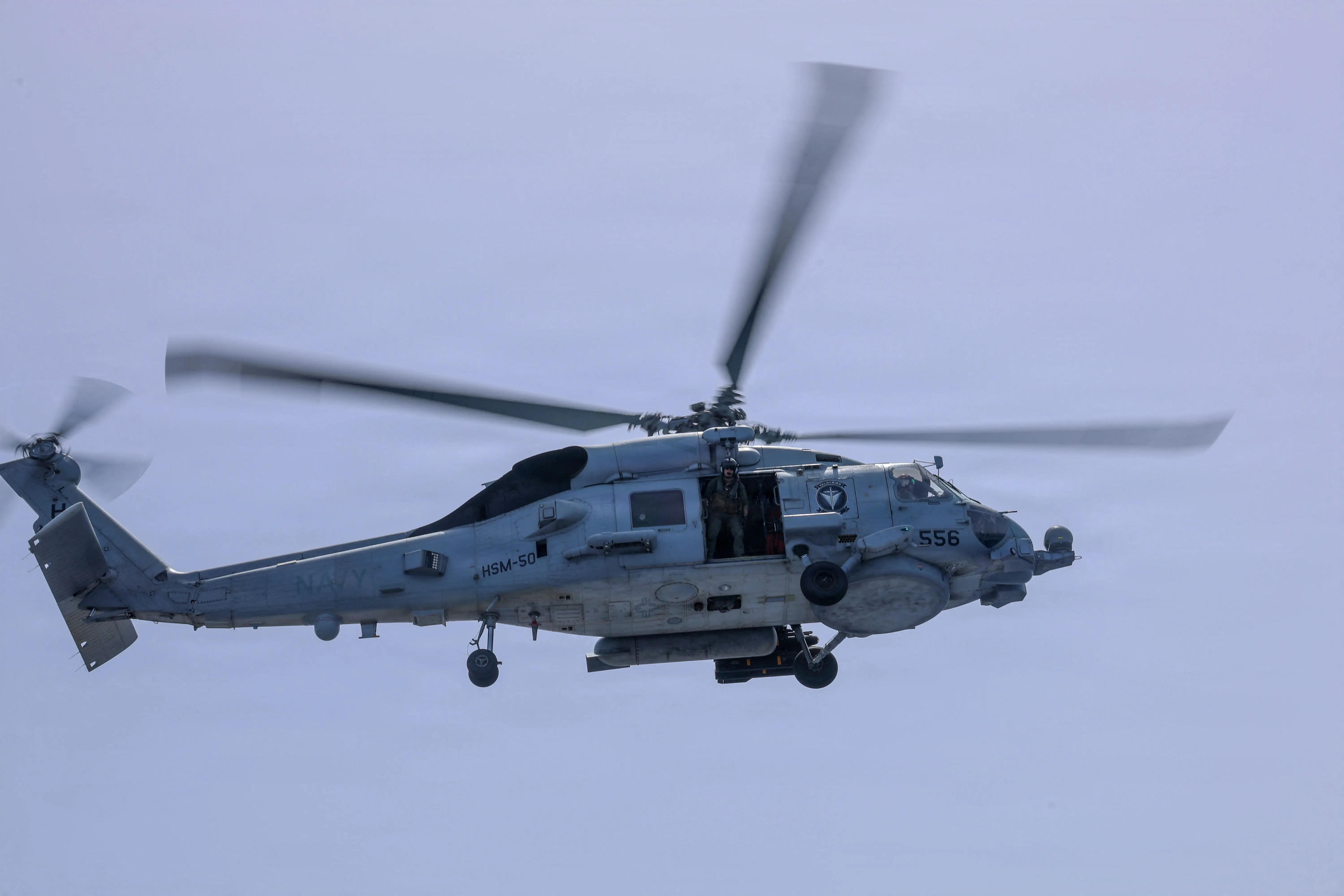 US Navy helicopter makes emergency landing in Arabian Sea, one crew missing
