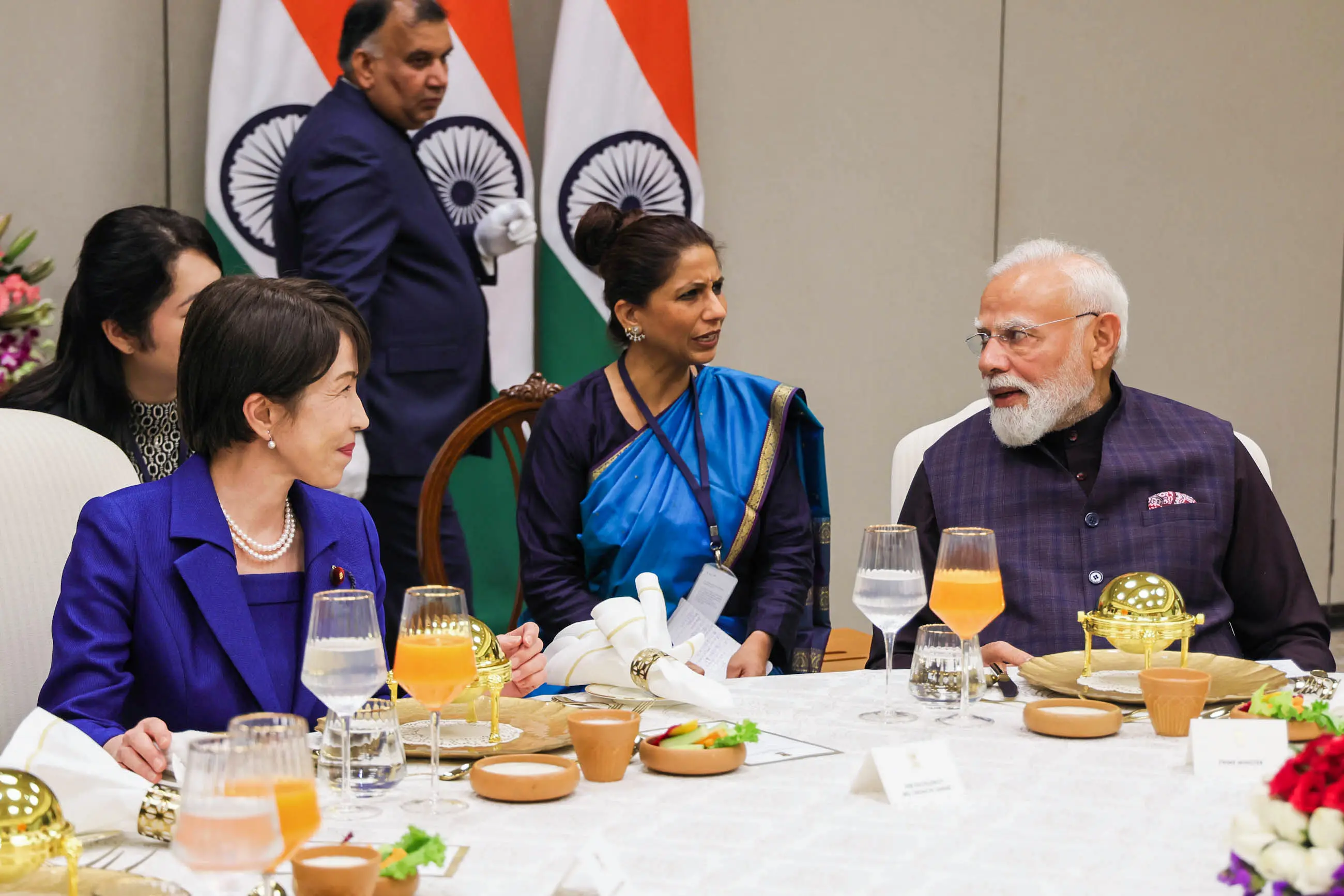 Dinner at Lok Kalyan Marg