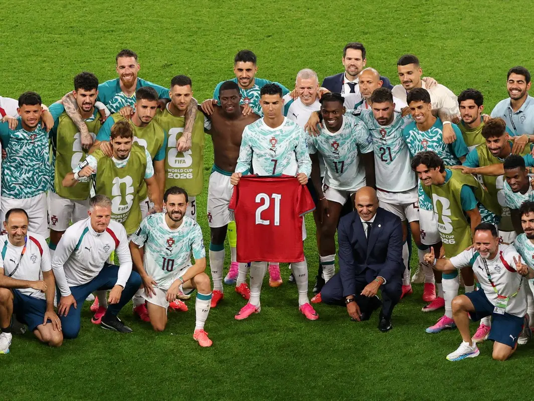 FIFA 2026 | Ronaldo and Portugal pay '21' tribute to Diogo Jota after R32 win FIFA 2026 | Ronaldo and Portugal pay '21' tribute to Diogo Jota after R32 win