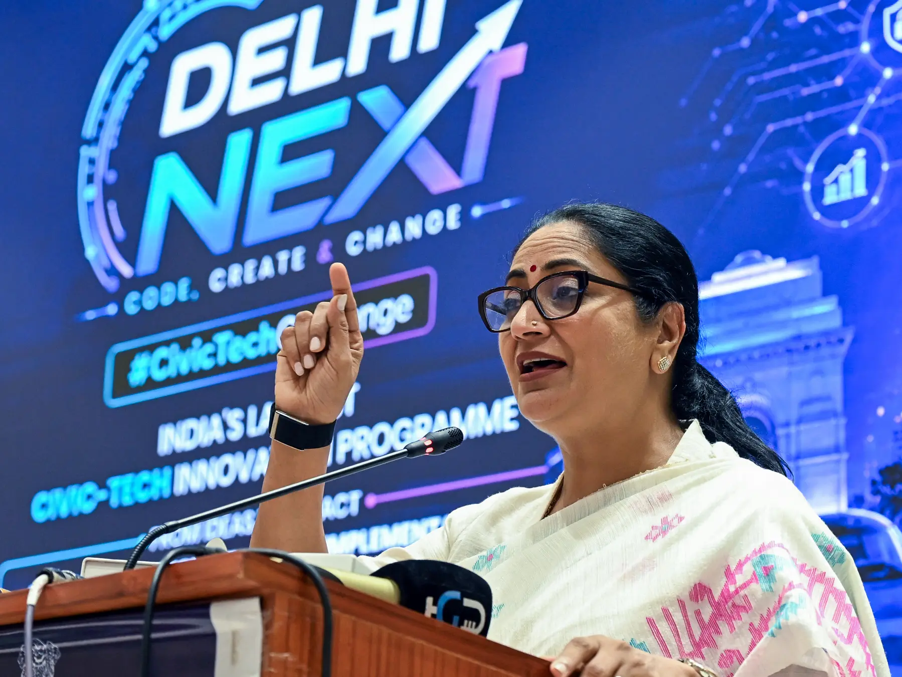 Delhi CM Rekha Gupta unveils Top 60 civic-tech innovations to transform Delhi Delhi CM Rekha Gupta unveils Top 60 civic-tech innovations to transform Delhi