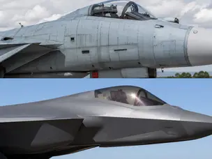 Why Russian fighter jets show visible body rivets compared to US jets