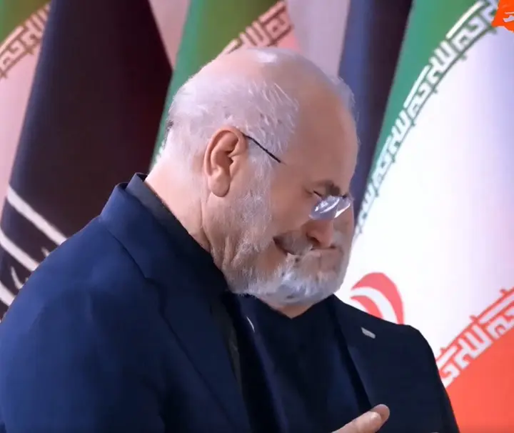 Watch: Pezeshkian, Ghalibaf break down as Iran bids farewell to Ayatollah Ali Khamenei