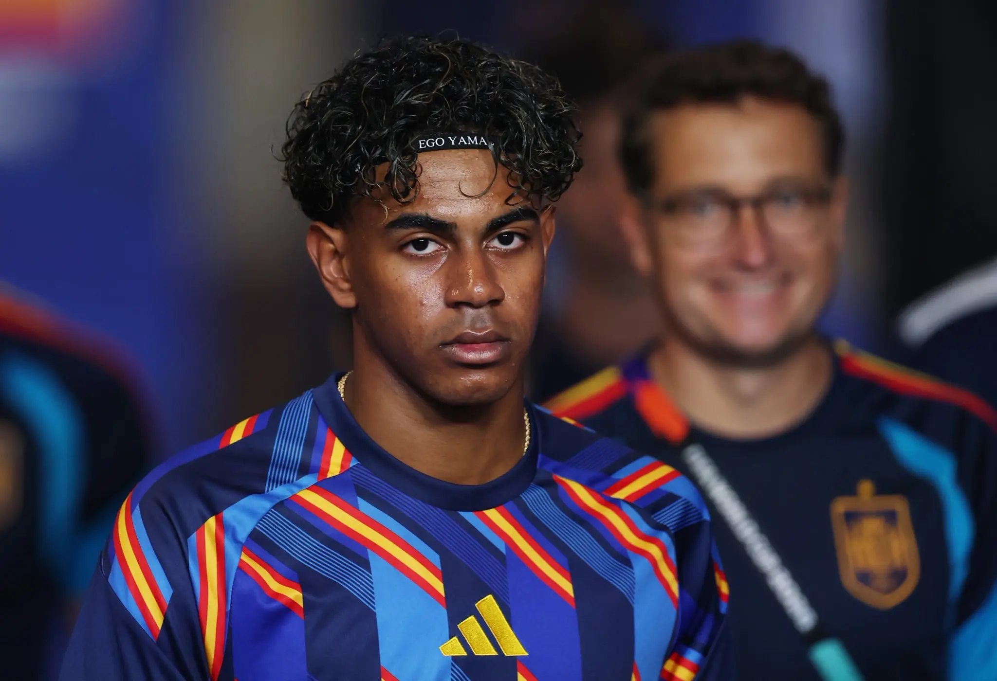 'Ego Yamal' explained: The meaning behind Lamine Yamal's viral headband at 2026 FIFA World Cup