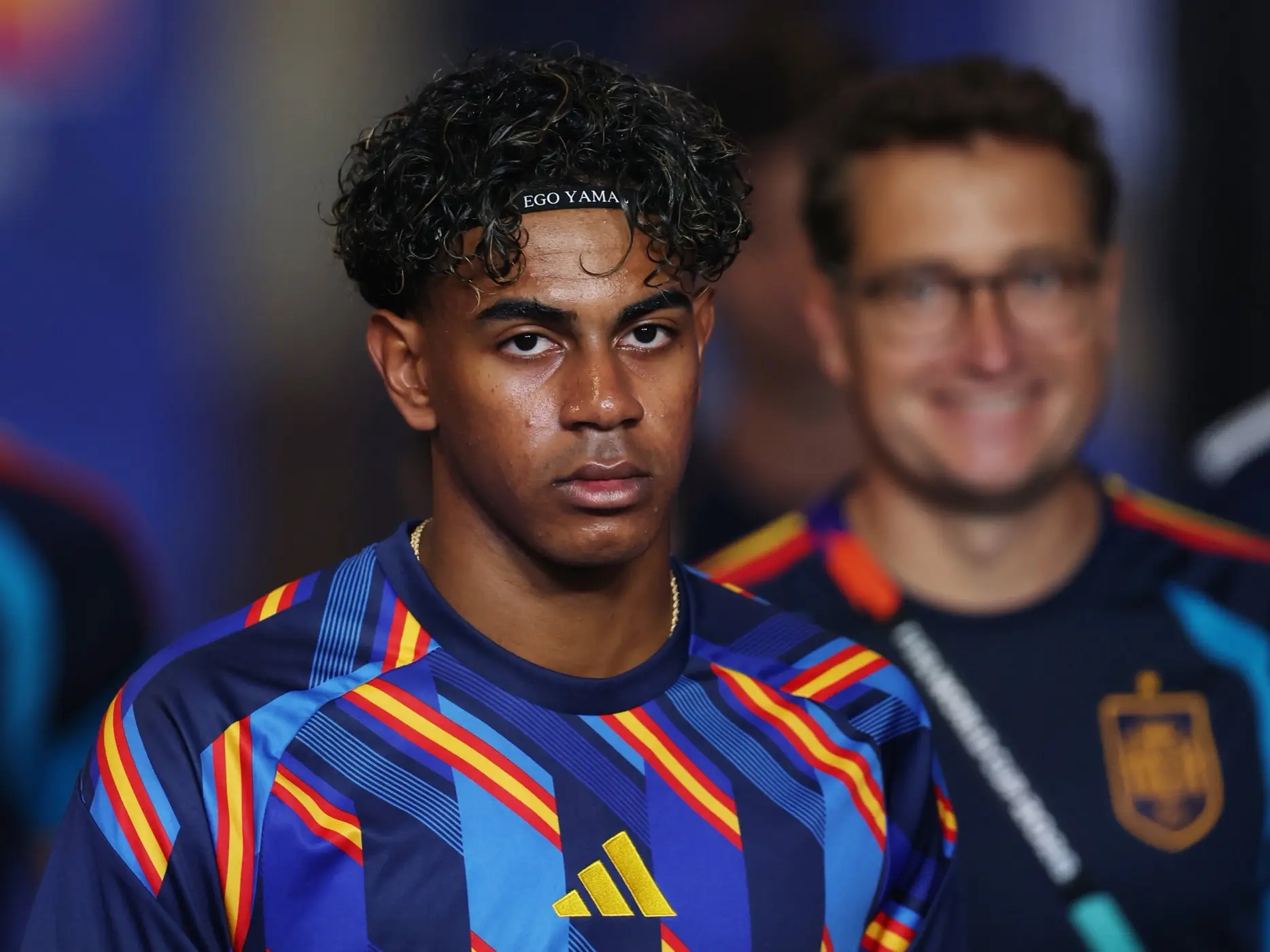 'Ego Yamal' explained: The meaning behind Lamine Yamal's viral headband at 2026 FIFA World Cup