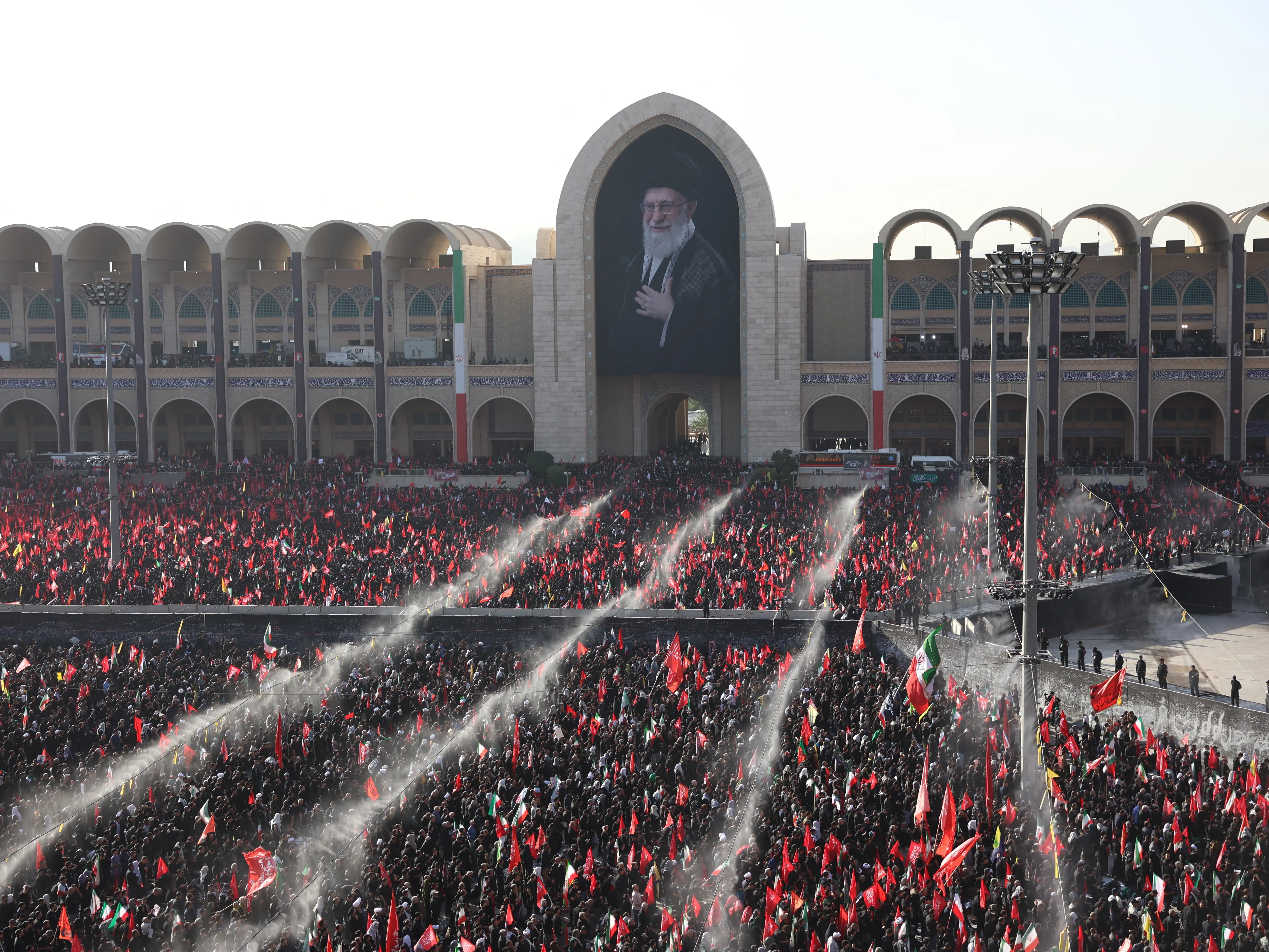 ‘One shot and we can take them all’: Trump says US could strike Iran’s leadership at Khamenei’s funeral ‘One shot and we can take them all’: Trump says US could strike Iran’s leadership at Khamenei’s funeral