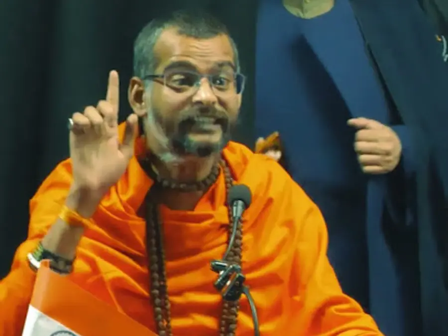 'Brought America to its knees': Indian pandit's anti-US speech goes viral as he attends Khamenei's funeral in Iran