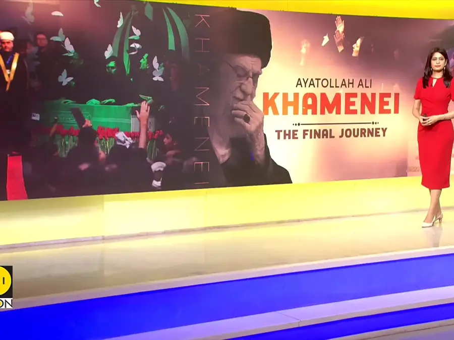 Iran bids farewell to Ayatollah Ali Khamenei, mortal remains will be taken to Qom