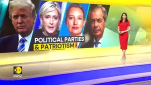 Global right parties are being associated with symbols of patriotism and nationalism