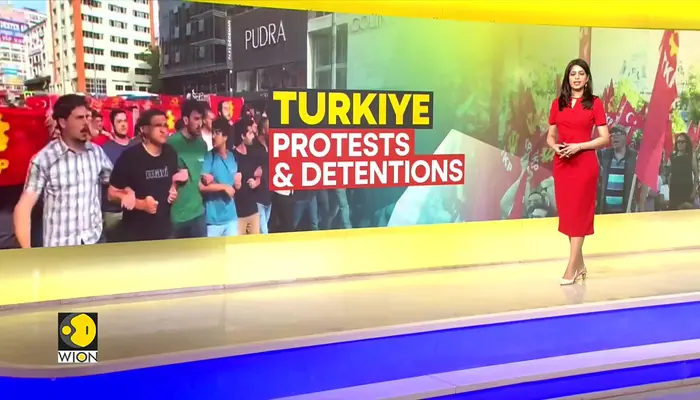 Communist party of turkiye holds anti-nato protests in Ankara and Istanbul