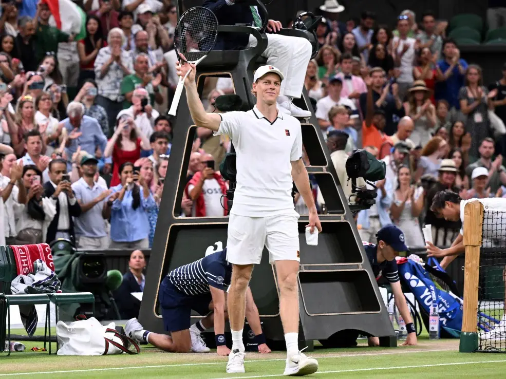 Wimbledon 2026: Jannik Sinner cruises into fifth straight quarterfinal with dominant win Wimbledon 2026: Jannik Sinner cruises into fifth straight quarterfinal with dominant win