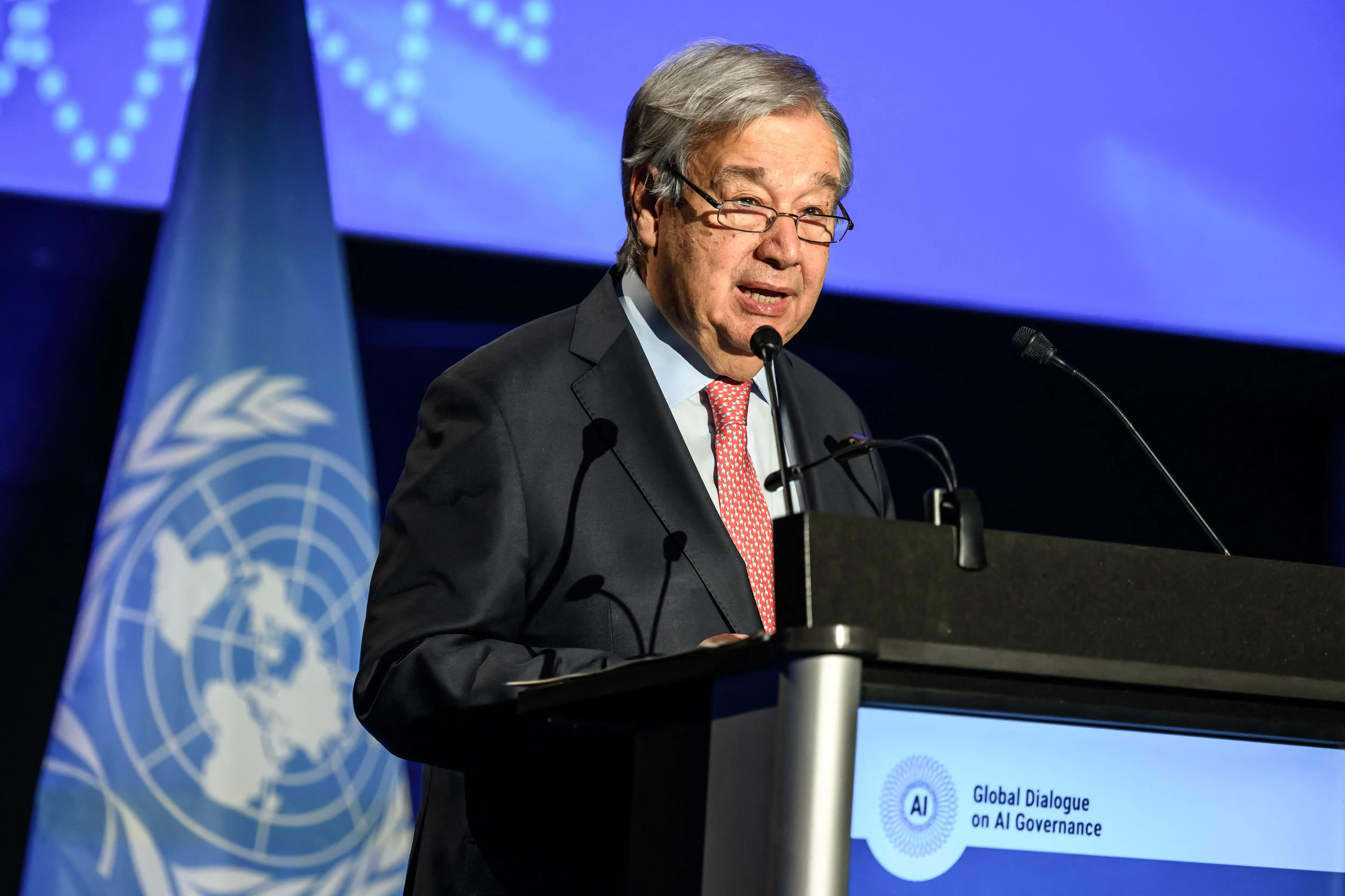 ‘We cannot vibe-code future’: UN chief sounds alarm over AI, calls for global rules