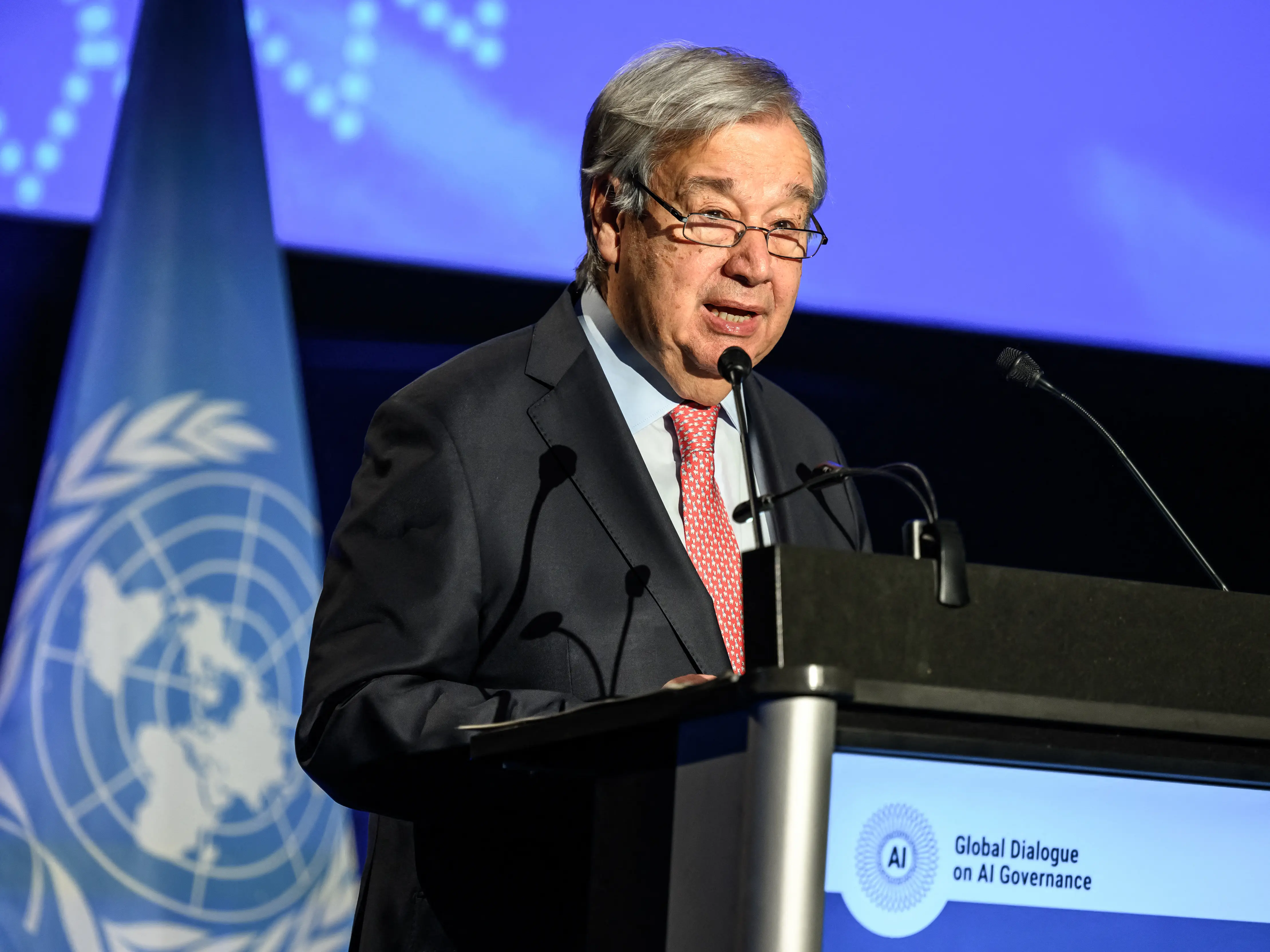 ‘We cannot vibe-code future’: UN chief sounds alarm over AI, calls for global rules ‘We cannot vibe-code future’: UN chief sounds alarm over AI, calls for global rules