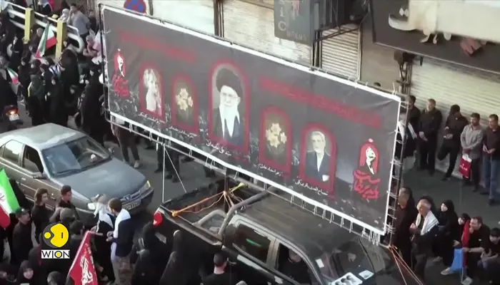 Ali Khamenei funeral: Millions gather on streets of Tehran