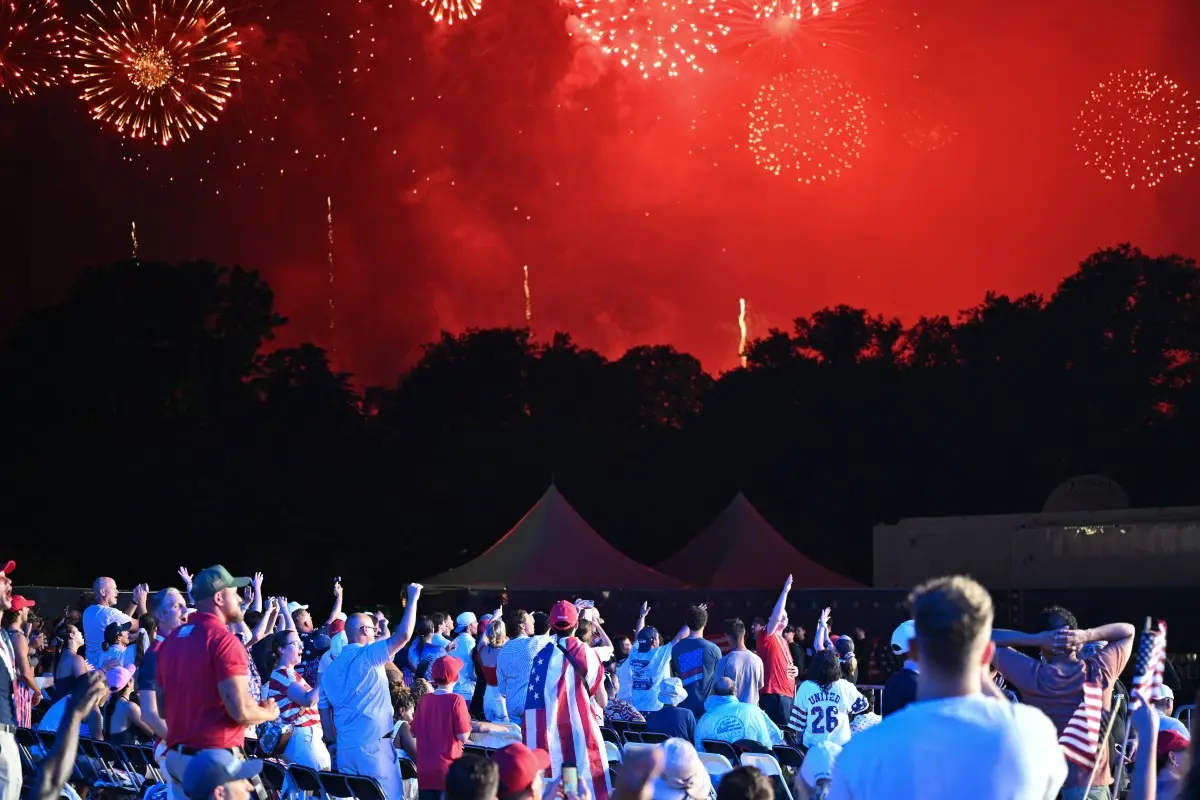 Washington becomes world's most polluted city - thanks to Trump's freedom 250 fireworks