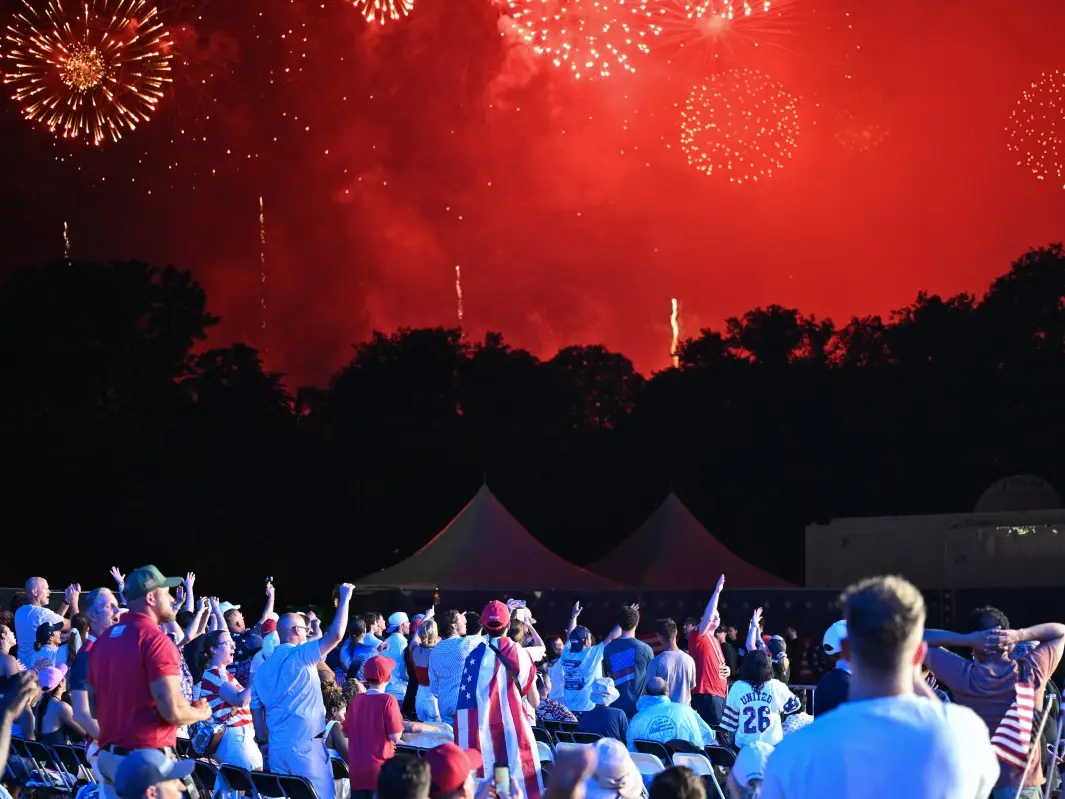 Washington becomes world's most polluted city - thanks to Trump's freedom 250 fireworks Washington becomes world's most polluted city - thanks to Trump's freedom 250 fireworks