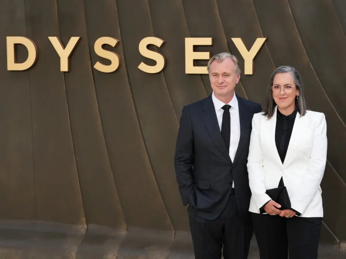 Christopher Nolan and Dame Emma Thomas