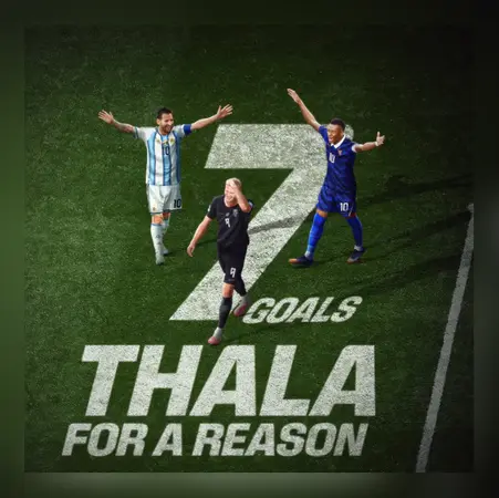 MS Dhoni’s birthday: FIFA joins ‘Thala for a Reason’ trend with Golden Boot post MS Dhoni’s birthday: FIFA joins ‘Thala for a Reason’ trend with Golden Boot post