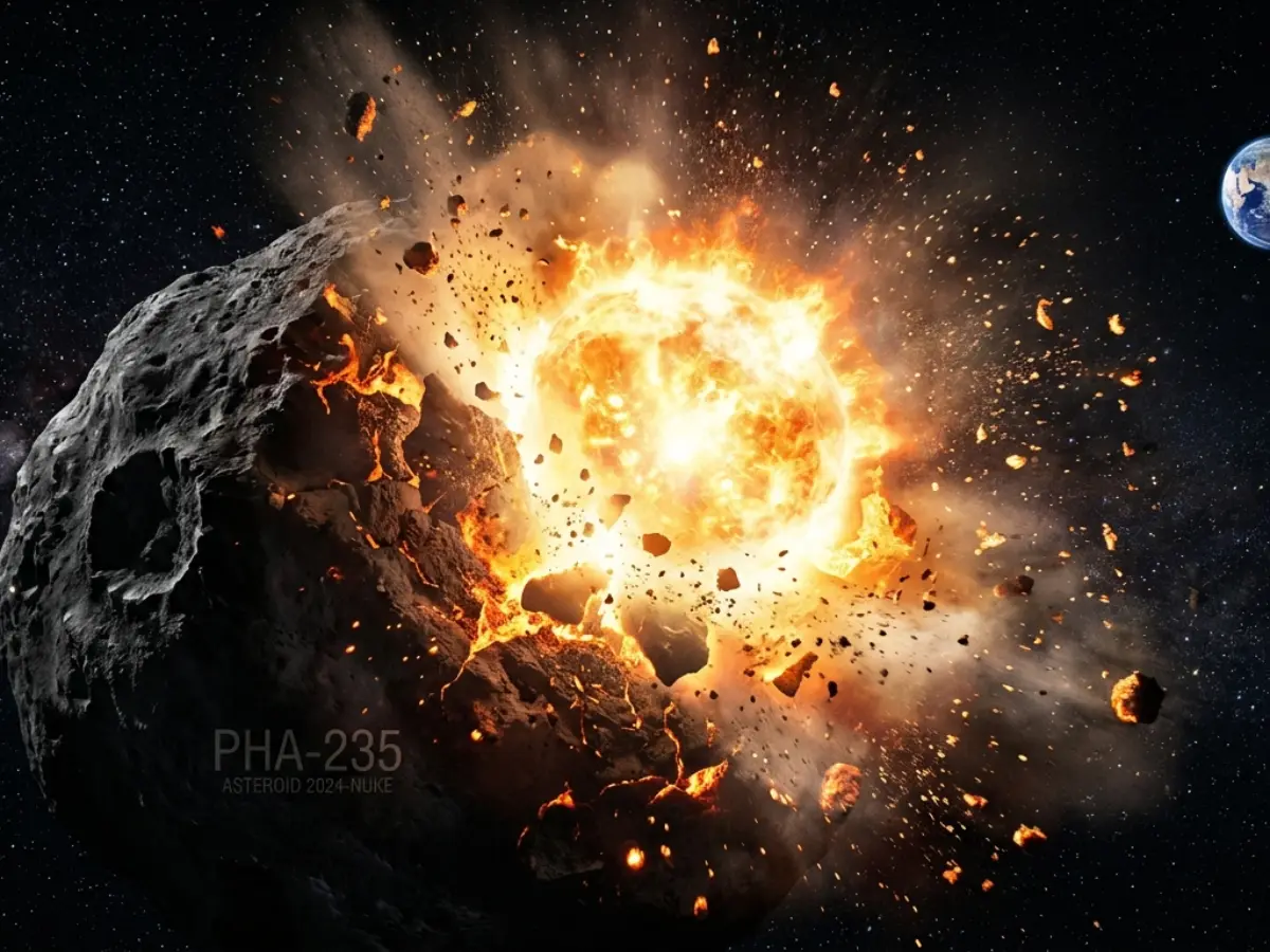 Dig a hole, bury the nuke - Chinese scientists say deep impact strategy best way to destroy dangerous asteroid
