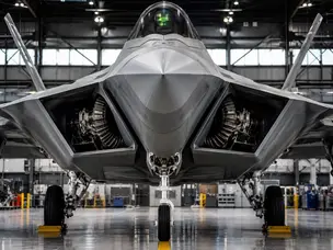 Why the F-22's engine blades are deeply hidden inside the aircraft body