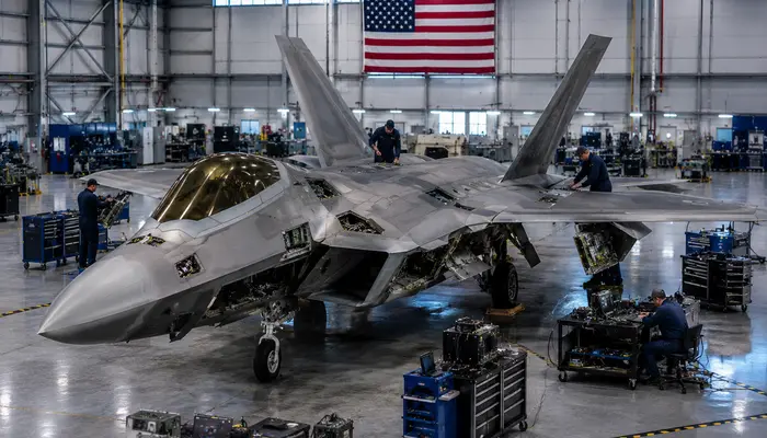 Why the F-22’s tail fins are canted to minimize its radar footprint