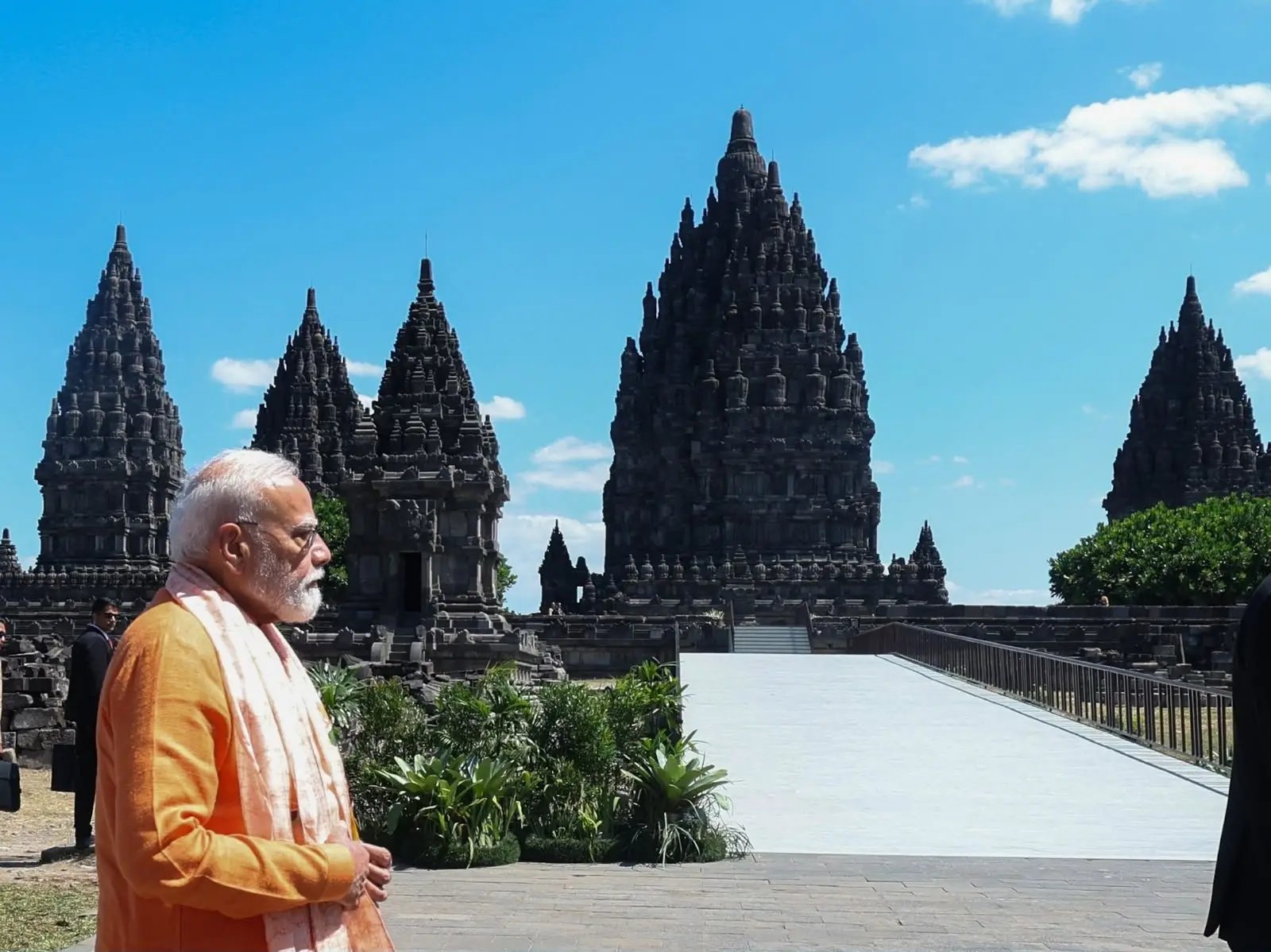 PM Modi visits historic Prambanan Temple, strengthens India-Indonesia cultural diplomacy PM Modi visits historic Prambanan Temple, strengthens India-Indonesia cultural diplomacy