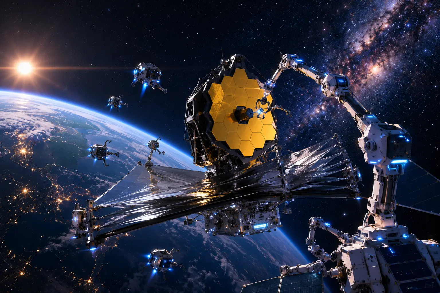 ‘Robots will do the job’: NASA's next alien-hunting telescope won't need astronauts for repairs
