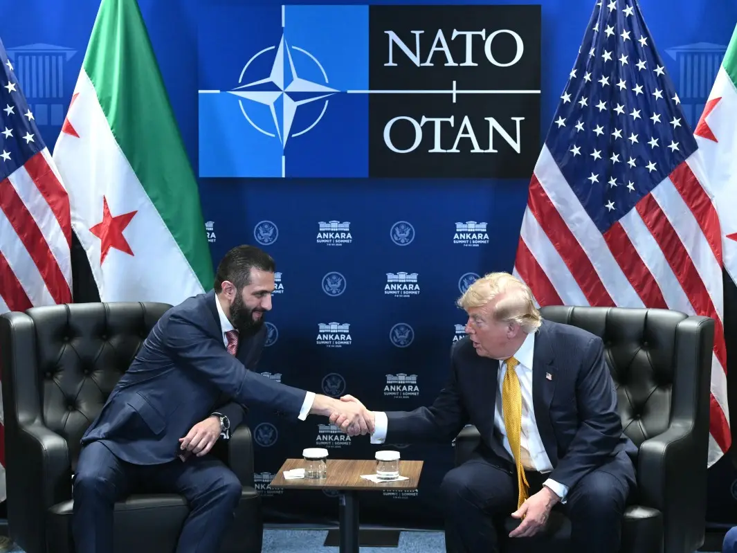 Trump says al-Sharaa has done a 'fantastic job,' hints at removing Syria from terror list Trump says al-Sharaa has done a 'fantastic job,' hints at removing Syria from terror list
