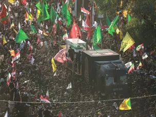 In Pics: Millions gather across Iraq's Najaf and Karbala for Ayatollah Khamenei procession
