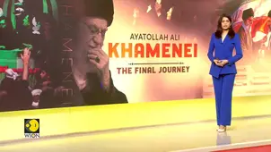 The final journey of Iran's slain supreme leader Ayatollah Ali Khamenei